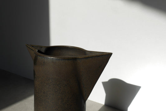 PICHET DOUBLE BEC XL - Terre brûlée