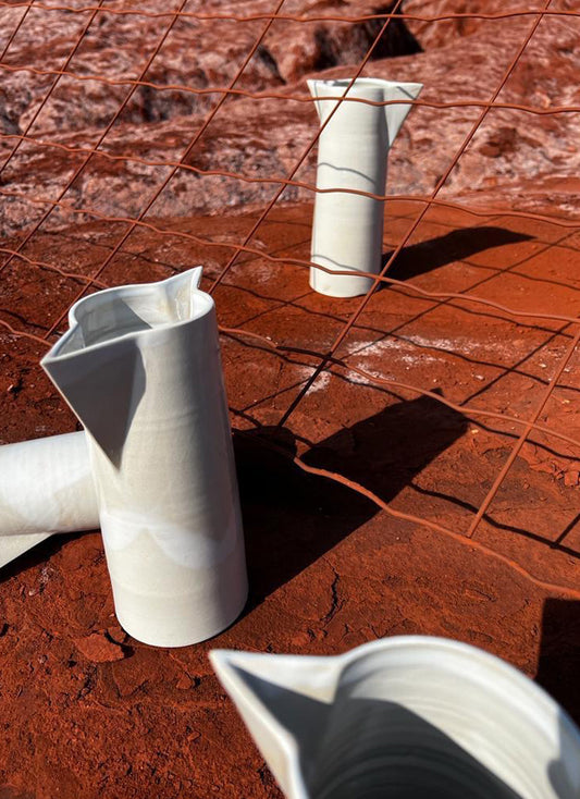 PICHET DOUBLE BEC M - Blanc cassé