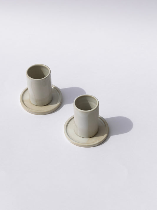 TASSE À EXPRESSO - Blanc cassé