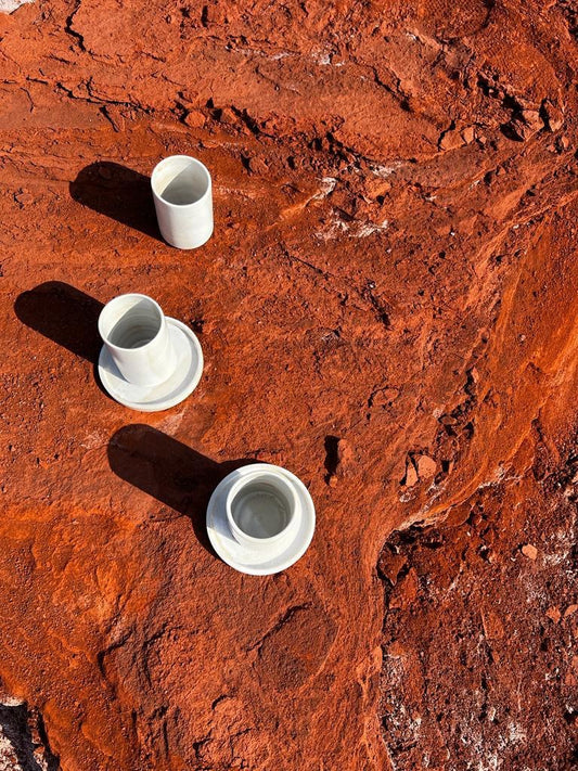 TASSE À EXPRESSO - Blanc cassé